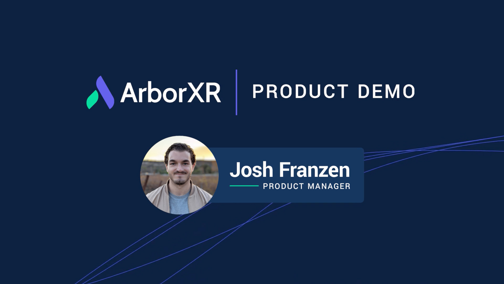 Official ArborXR Product Demo Hero