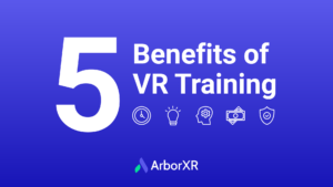 5 benefits of virtual reality training blog hero image